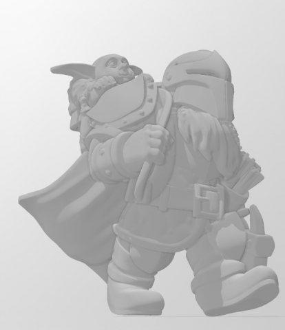 mandalorian 3d print model 3D Print Model .c4d .max .obj .3ds .fbx .stl .blend 