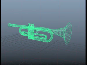 тромпета 3D Модель