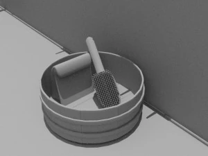 spirited away bathroom 3D Model