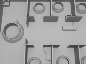 spirited away bathroom 3D Model