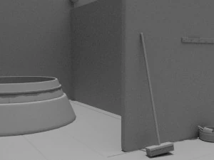 spirited away bathroom 3D Model