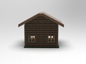log cabin Modèle 3D