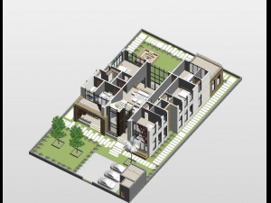 villa 3Dモデル