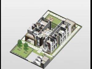 villa 3D Model