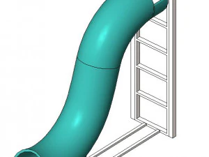 water slide 3D Model