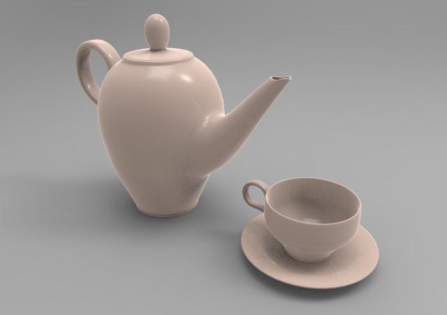 tea set 3D मॉडल .c4d .max .obj .3ds .fbx .stl .blend 