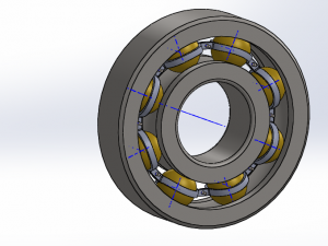 ball bearing 3D-printmodel