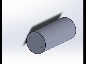 solar water heater 3D Model