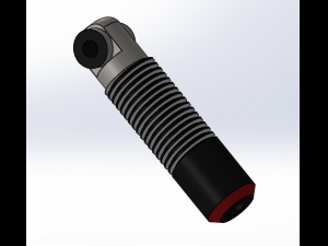 shock absorber of motorcycle 3D Model