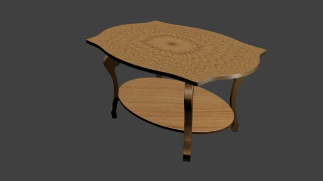 стіл 3D Модель .c4d .max .obj .3ds .fbx .stl .blend