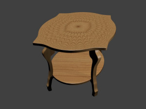table Modèle 3D