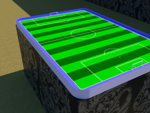 futbol&iacute;n Modelo 3D