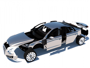 audi 8 Modelo 3D