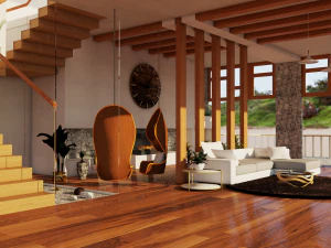 living room 3D Model