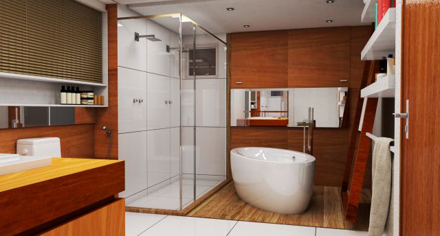 bathroom 3D मॉडल .c4d .max .obj .3ds .fbx .stl .blend 
