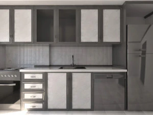 dapur Model 3D