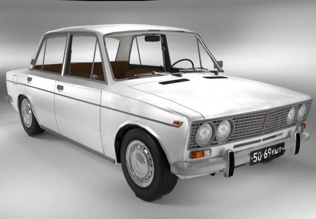 vaz-2103 3Dモデル .c4d .max .obj .3ds .fbx .stl .blend 