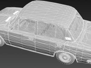 vaz-2103 3Dモデル