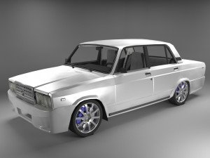 vaz-2107 3D मॉडल