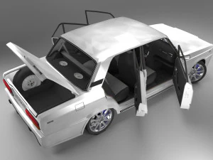vaz-2107 3D Model