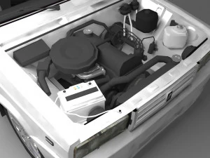 vaz-2107 3D Model