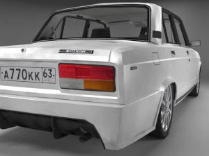 vaz-2107 3D Model