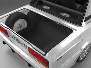 vaz-2107 3D-Modell