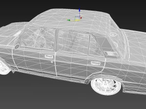 vaz-2107 3D Model