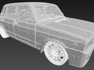 vaz-2107 3D-Modell