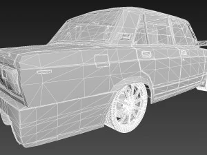 vaz-2107 3D Model