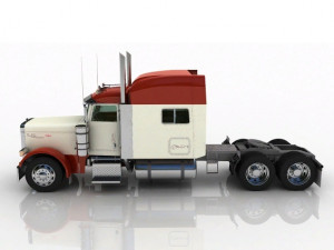 peterbilt 379 3D Model