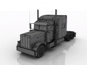 peterbilt 379 3D Model