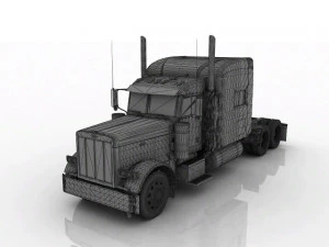 peterbilt 379 3D Model