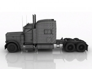 peterbilt 379 3D Model