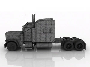 peterbilt 379 3D Model