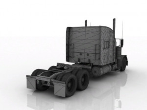 peterbilt 379 3D Model