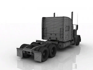 peterbilt 379 3D Model