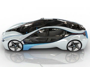 concept b m w i8 3D Model