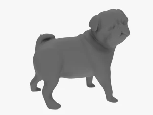 대걸레 조각 3d 3D 모델