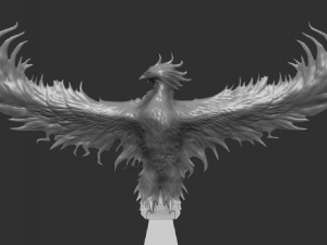 fenics hi poly 3D Model