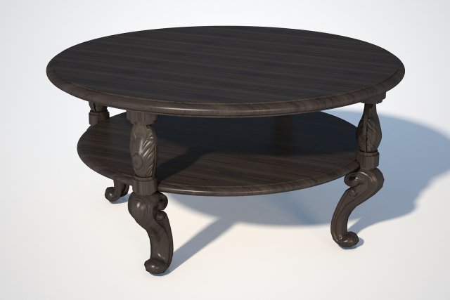 coffee table 3D 모델 .c4d .max .obj .3ds .fbx .stl .blend 