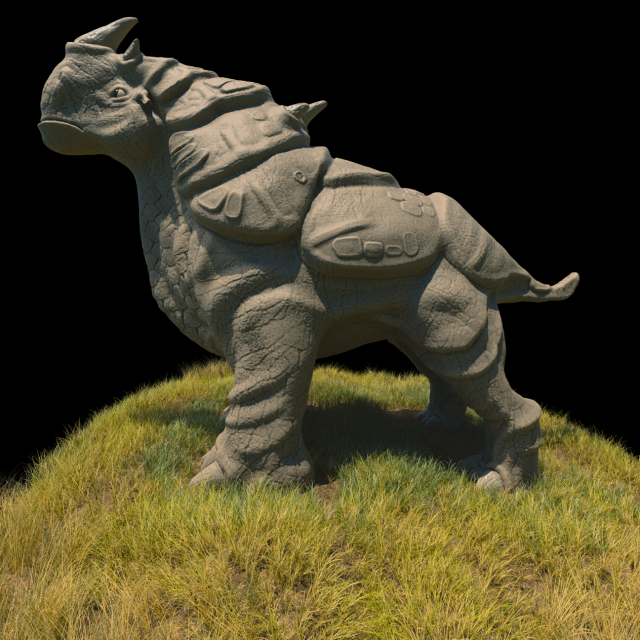 rhino Modello 3D .c4d .max .obj .3ds .fbx .stl .blend 