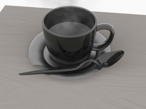 coffee cups 3D Model