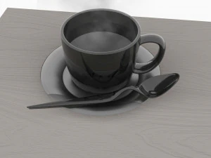 kahve fincanları 3D Model