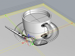 coffee cups 3D Model
