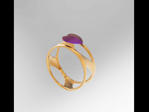 ring organic Modèle 3D