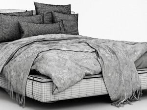 bb italia richard bed Modelo 3D