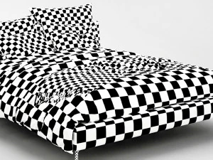 bb italia charles bed 3D Model