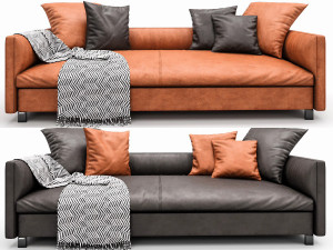 molteni lucas sofa 3D Model
