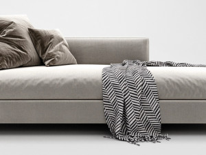 molteni lucas chaise lounge 3D 模型